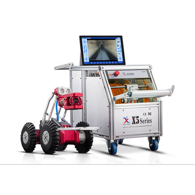 품질  Vandal Proof Robotic CCTV Rainfall Inspection Camera with 300m Electrical Cable Reel 공장
